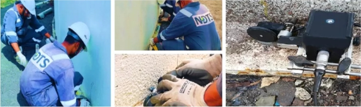 Short Range Ultrasonic Testing